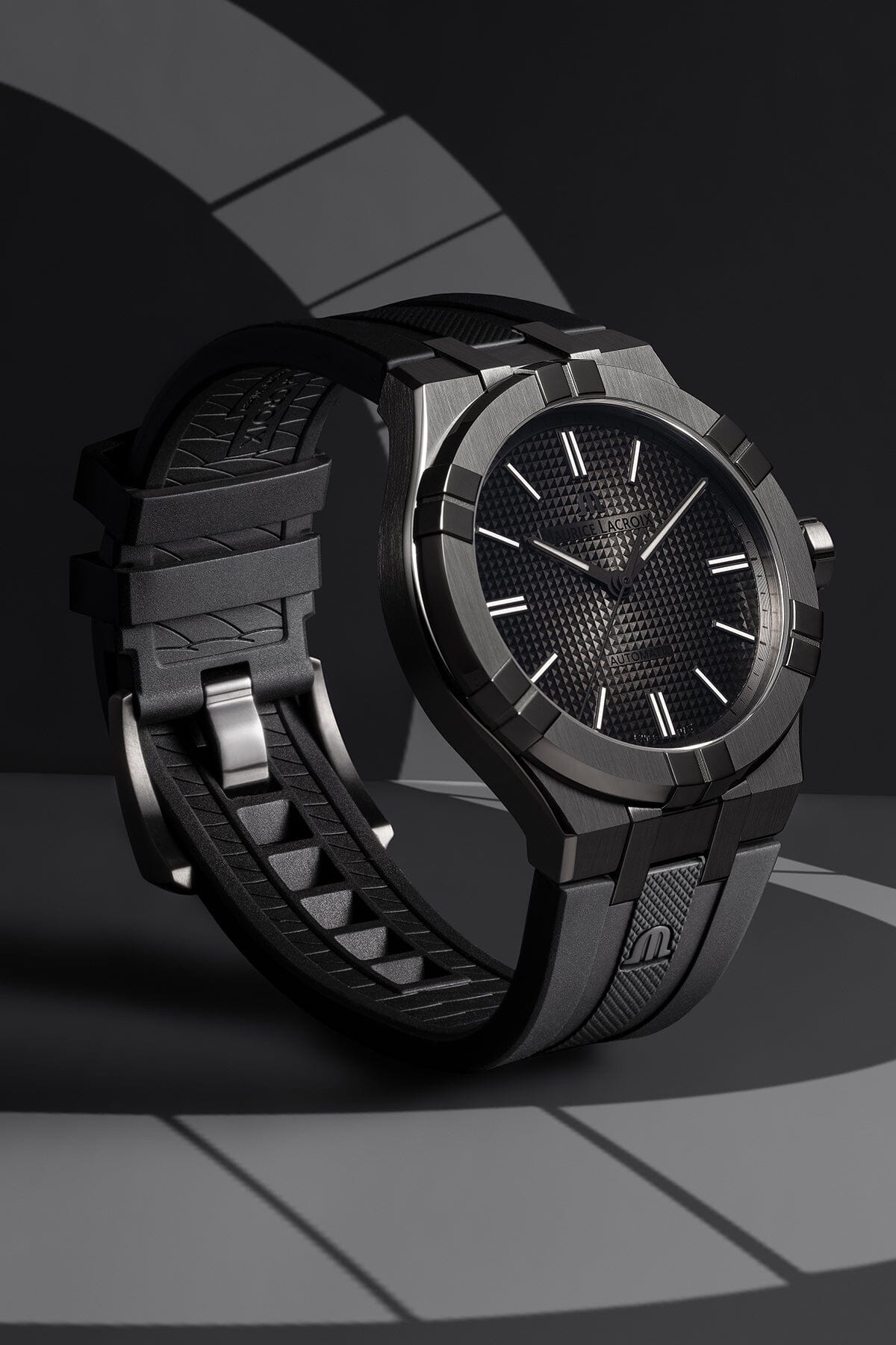 AIKON AUTOMATIC 42mm GUNMETAL PVD LIMITED EDITION Maurice Lacroix