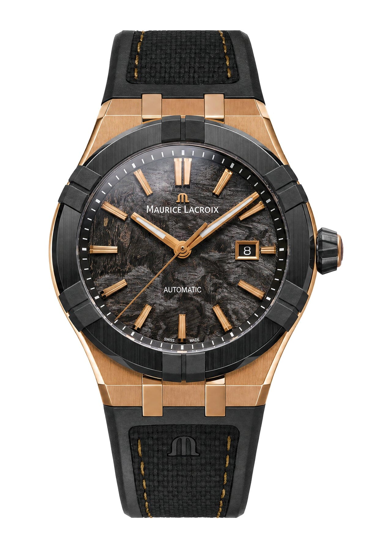 AIKON-IC FROZEN CARBON BRONZE 43MM Armbanduhr Maurice Lacroix