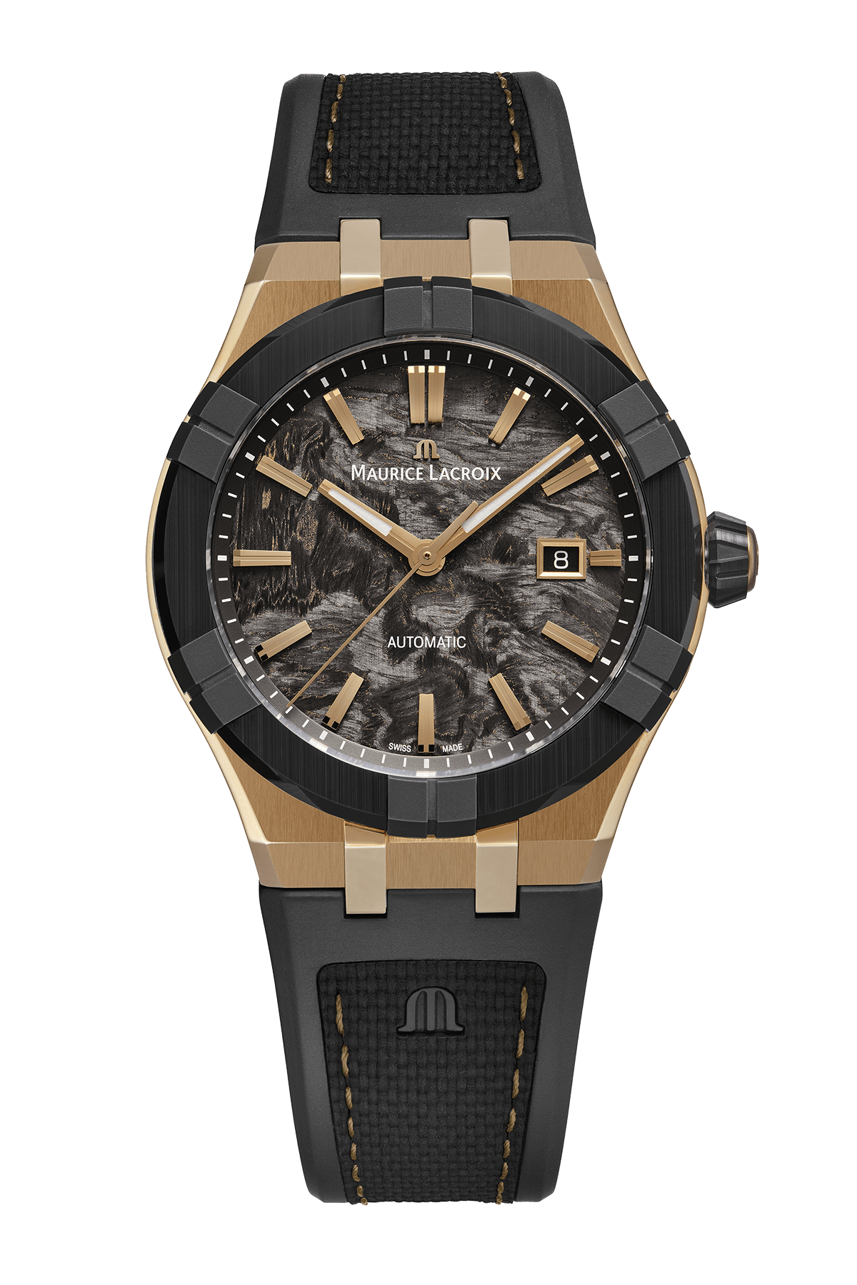 AIKON-IC FROZEN CARBON BRONZE 43MM Armbanduhr Maurice Lacroix