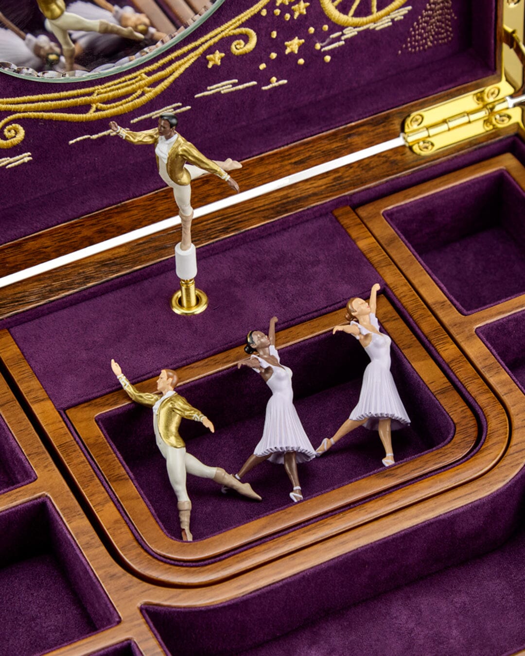 Ballet Musical Jewellery Box – Cinderella – Aschenputtel – Ballerina Musik-Schmuckbox Schmuckkoffer WOLF1834