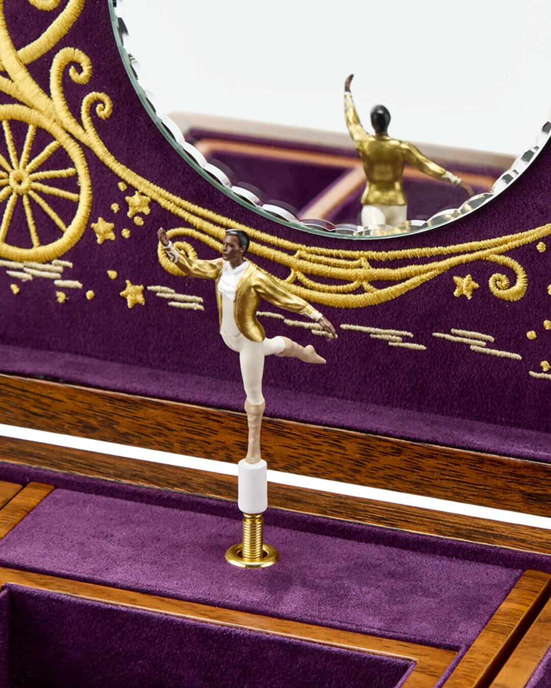 Ballet Musical Jewellery Box – Cinderella – Aschenputtel – Ballerina Musik-Schmuckbox Schmuckkoffer WOLF1834