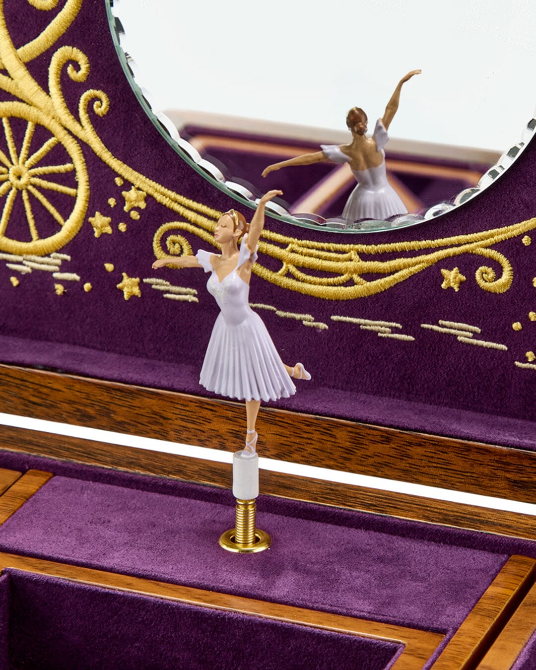 Ballet Musical Jewellery Box – Cinderella – Aschenputtel – Ballerina Musik-Schmuckbox Schmuckkoffer WOLF1834