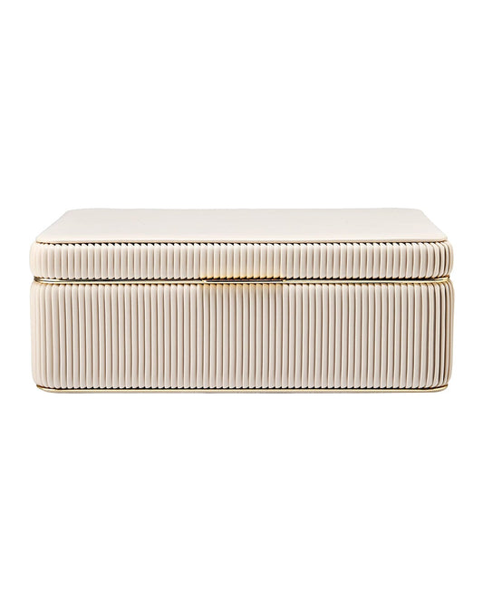 Bella Large Jewellery Box Bone WOLF1834