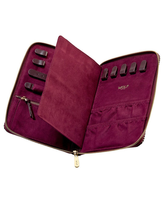 Bella Schmuck-Portfolio Bordeaux WOLF1834
