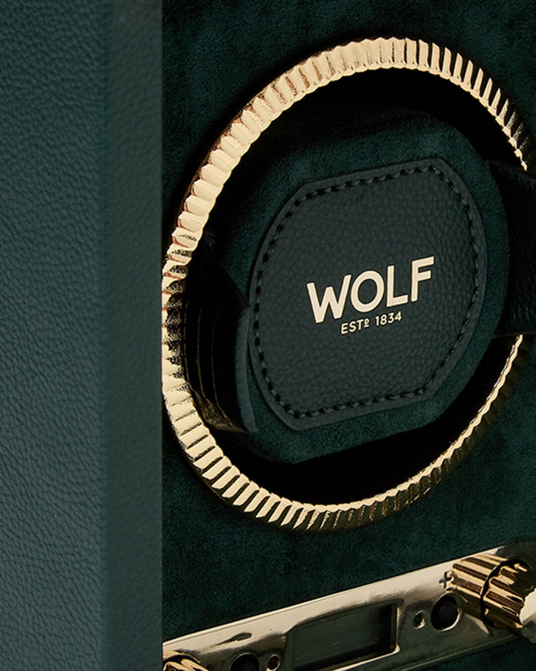British Racing Einzel-Uhrenbeweger Grün Uhrenbeweger WOLF