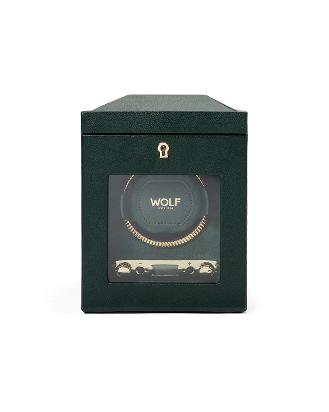 British Racing Einzel-Uhrenbeweger Grün Uhrenbeweger WOLF