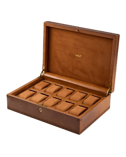 Brogue 10-teilige Uhrenbox Uhrenbox WOLF