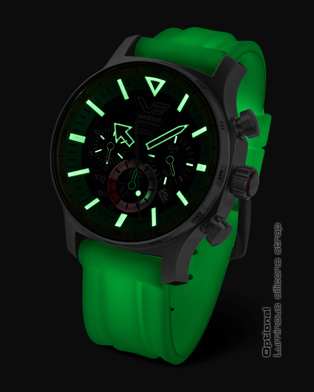 Expedition North Pole Chronograph | VR42-595A733 Armbanduhr Vostok Europe