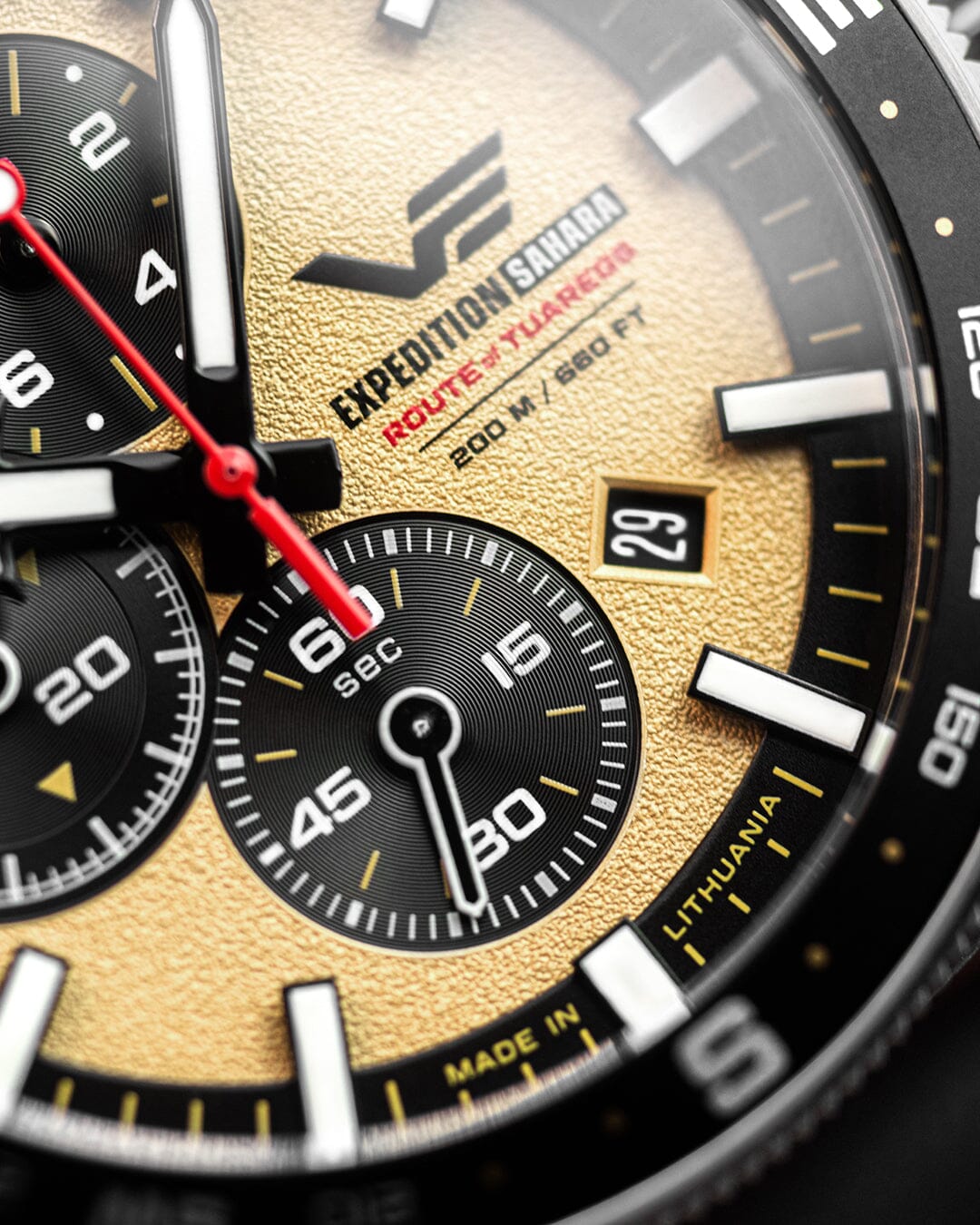 Expedition Sahara „Route of Tuaregs" | 6S10-598A753 Armbanduhr Vostok Europe