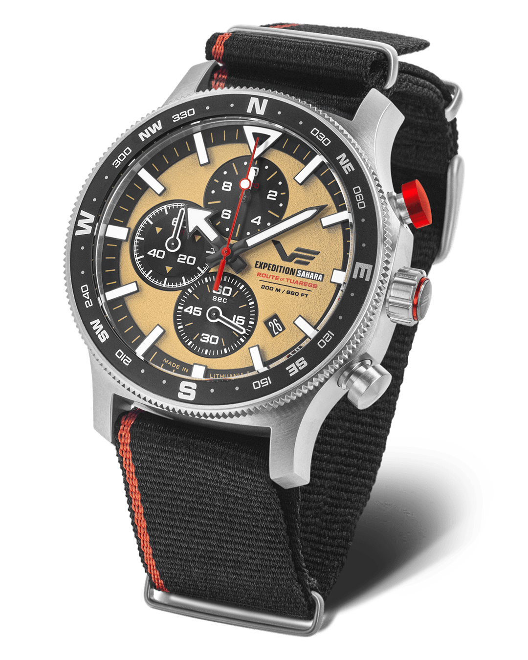 Expedition Sahara „Route of Tuaregs" | 6S10-598A753 Armbanduhr Vostok Europe