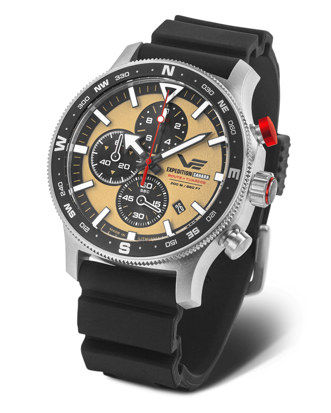 Expedition Sahara „Route of Tuaregs" | 6S10-598A753 Armbanduhr Vostok Europe