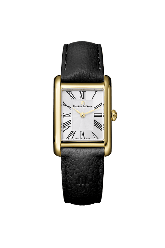 FIABA Square Armbanduhr Gold/Schwarz Armbanduhr Maurice Lacroix