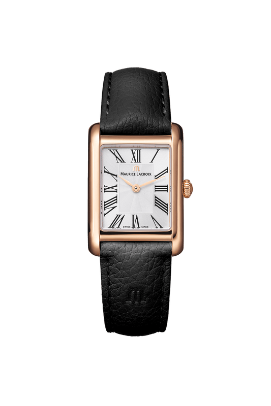FIABA Square Armbanduhr Roségold/Schwarz Armbanduhr Maurice Lacroix