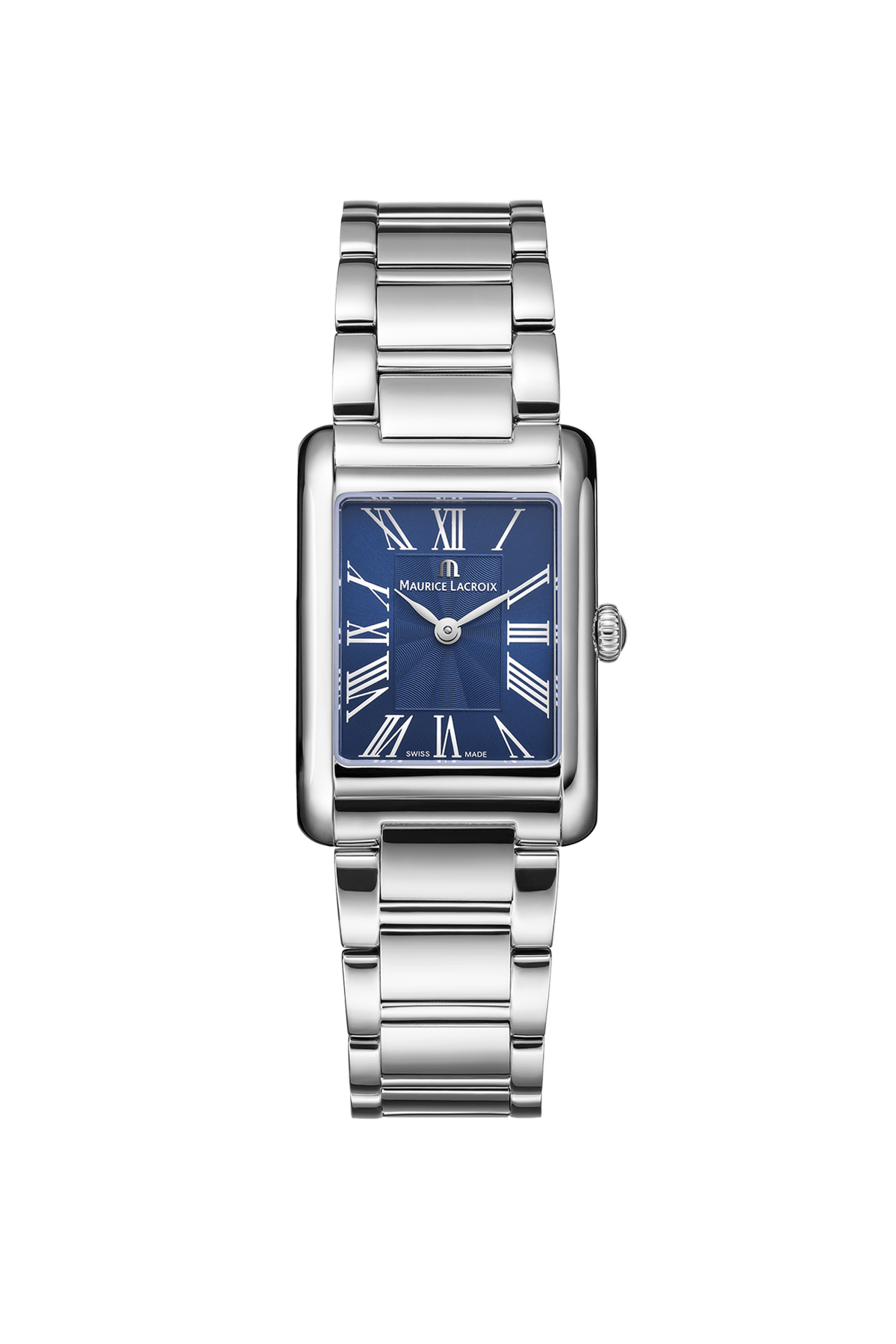 FIABA Square Damenuhr – Blaues Zifferblatt Armbanduhr Maurice Lacroix