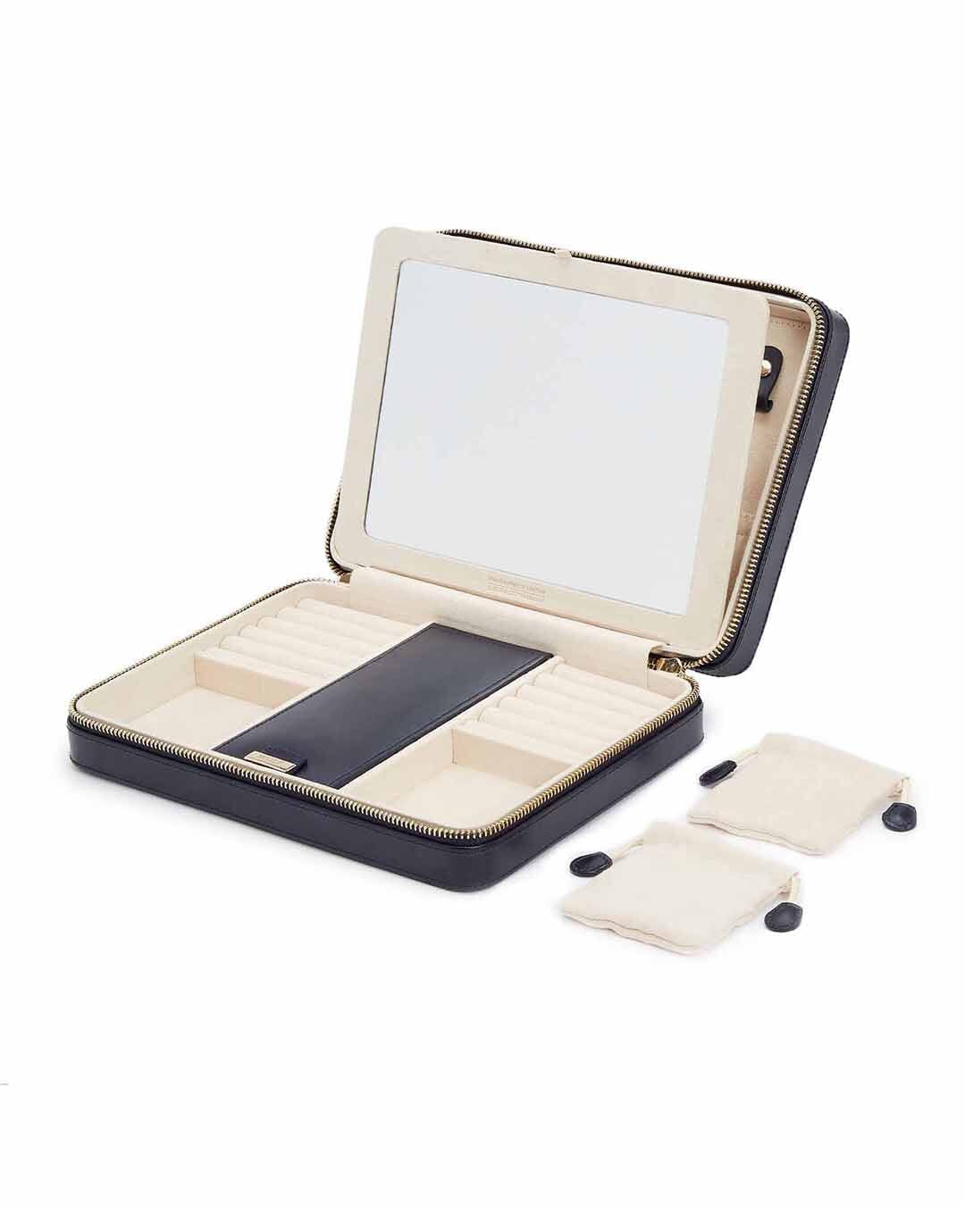 Maria Large Zip Case Nevy WOLF1834