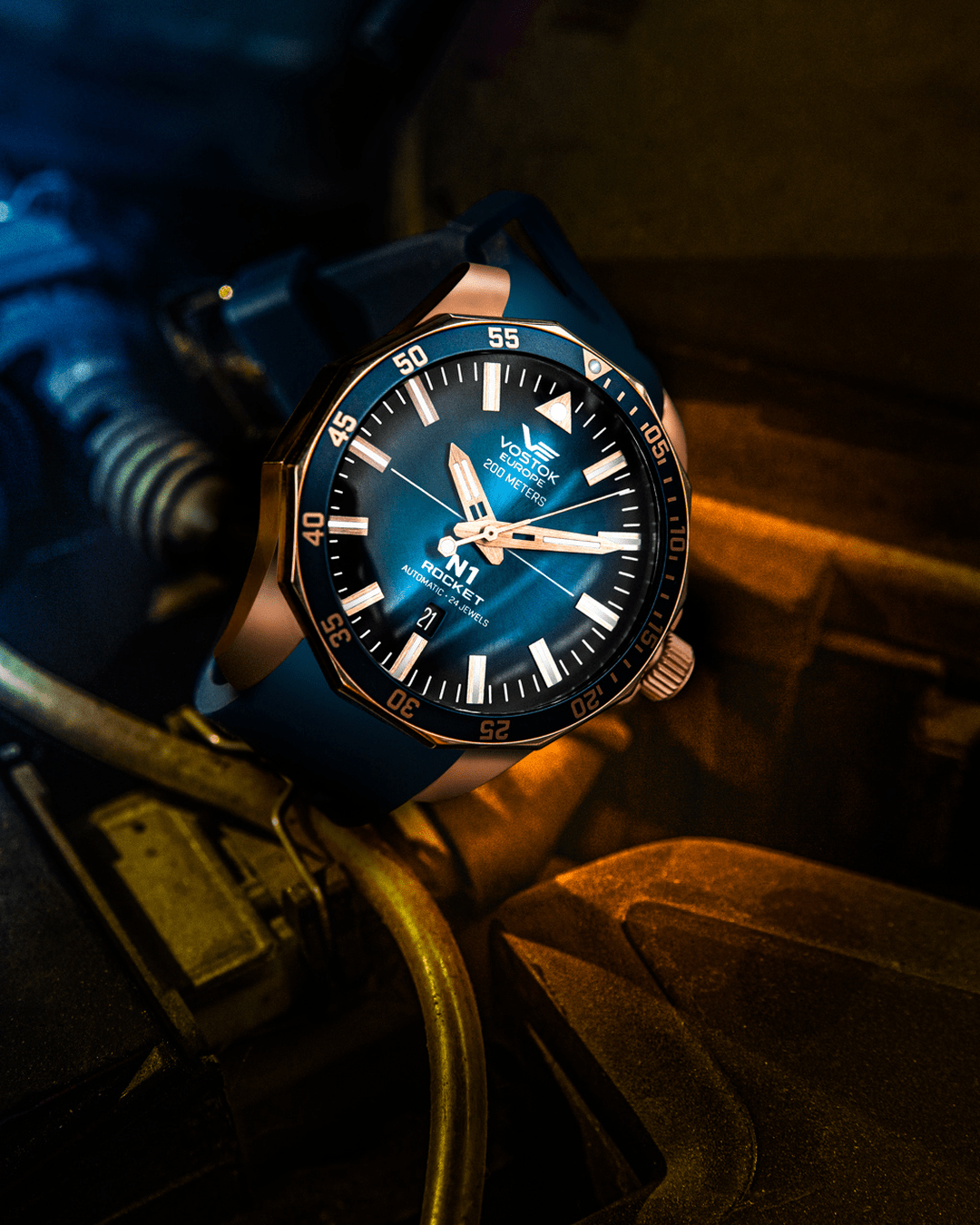 N1 Rocket | NH35A-225B616 Armbanduhr Vostok Europe