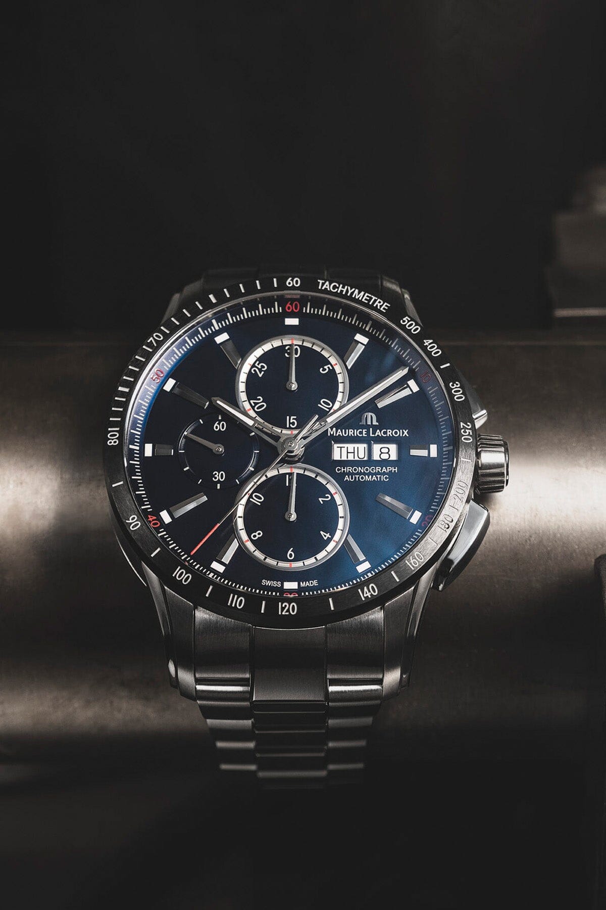 PONTOS S CHRONOGRAPH Armbanduhr Maurice Lacroix