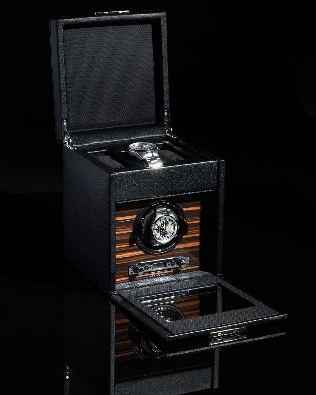 ROADSTER Einzel-Uhrenbeweger mit Aufbewahrung Uhrenbeweger WOLF1834