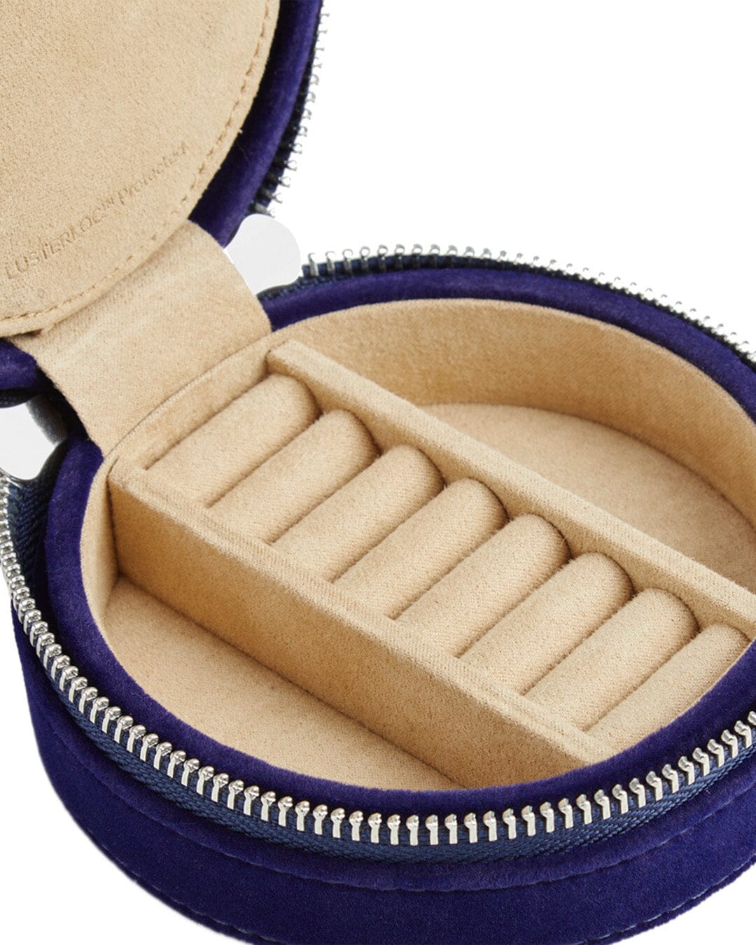 Royal Asscher Round Schmuck Zip-Etui WOLF