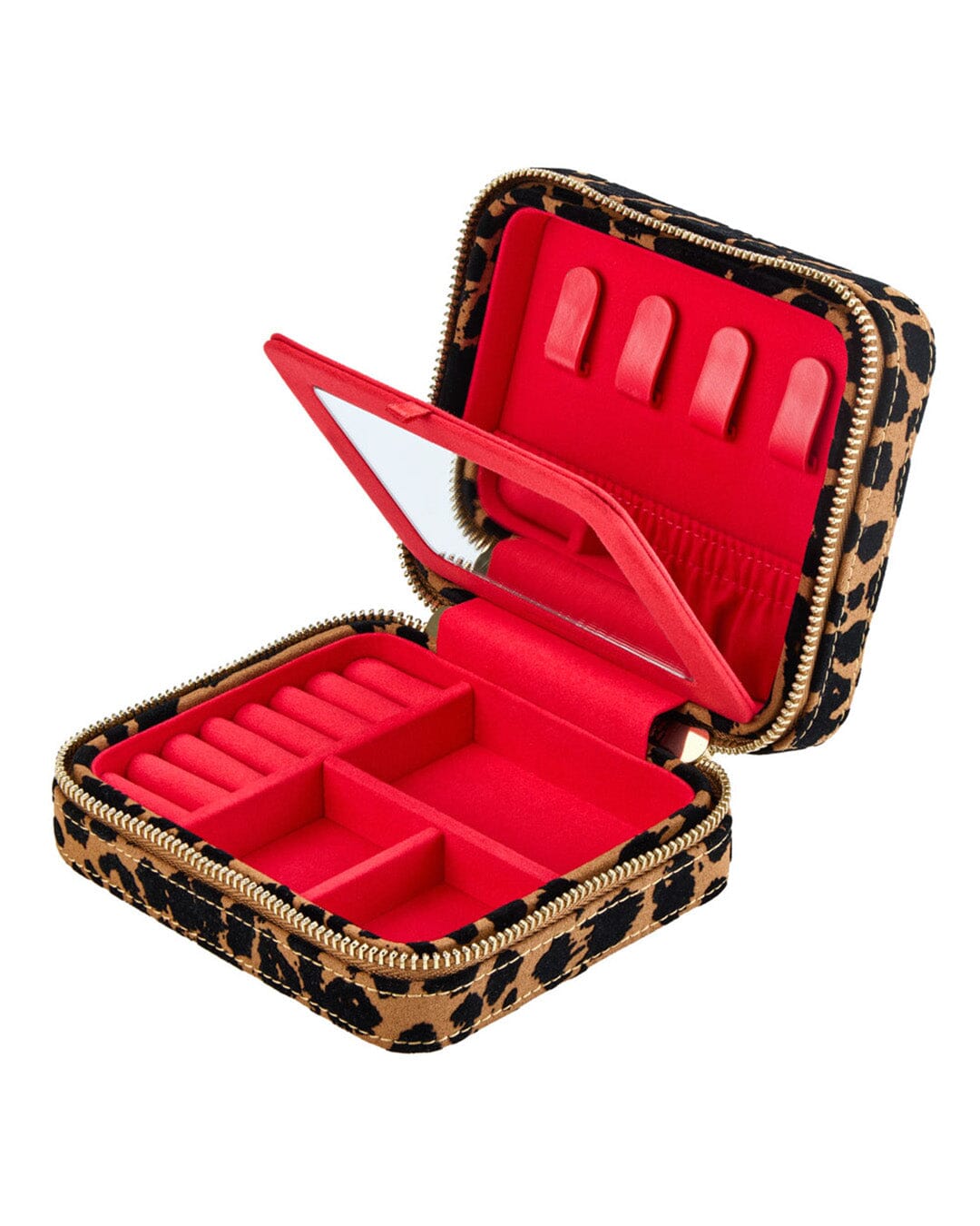 Savanna Leopardenprint Jewellery Zip Case WOLF1834
