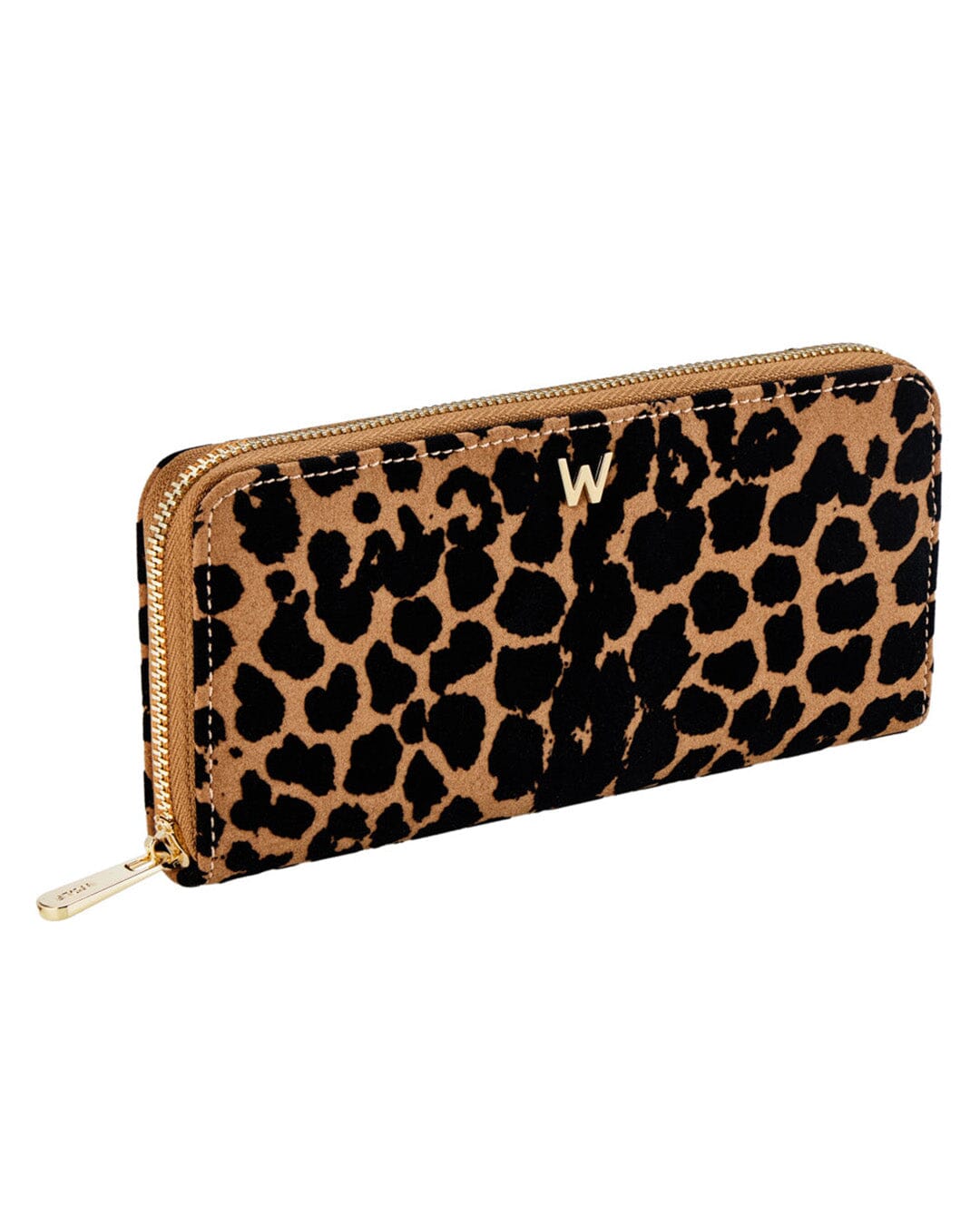 Savanna Leopardenprint Long Zip Wallet WOLF1834