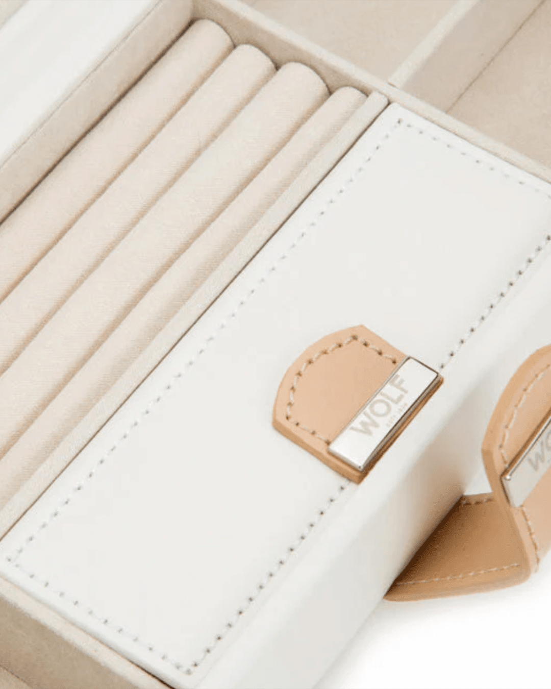 WOLF Blossom Reise-Schmuckbox White WOLF1834