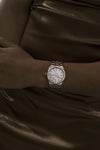 AIKON Quarz Armbanduhr mit Diamanten 35mm Armbanduhr Maurice Lacroix