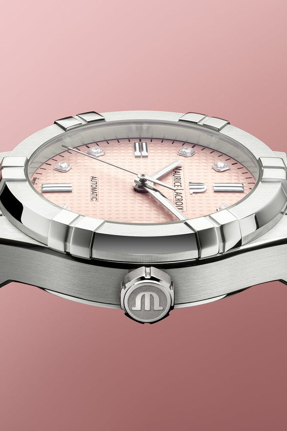 Maurice Lacroix AIKON AUTOMATIC LIMITED SUMMER EDITION mit Diamanten 35 mm Armbanduhr Maurice Lacroix